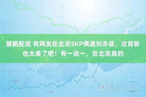 展鹏配资 有网友在北京SKP偶遇刘亦菲，这背影也太美了吧！有一说一，在北京真的